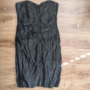 Chic Strapless Black Dress